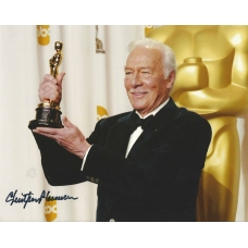 Christopher Plummer signed 8 x 10 photo